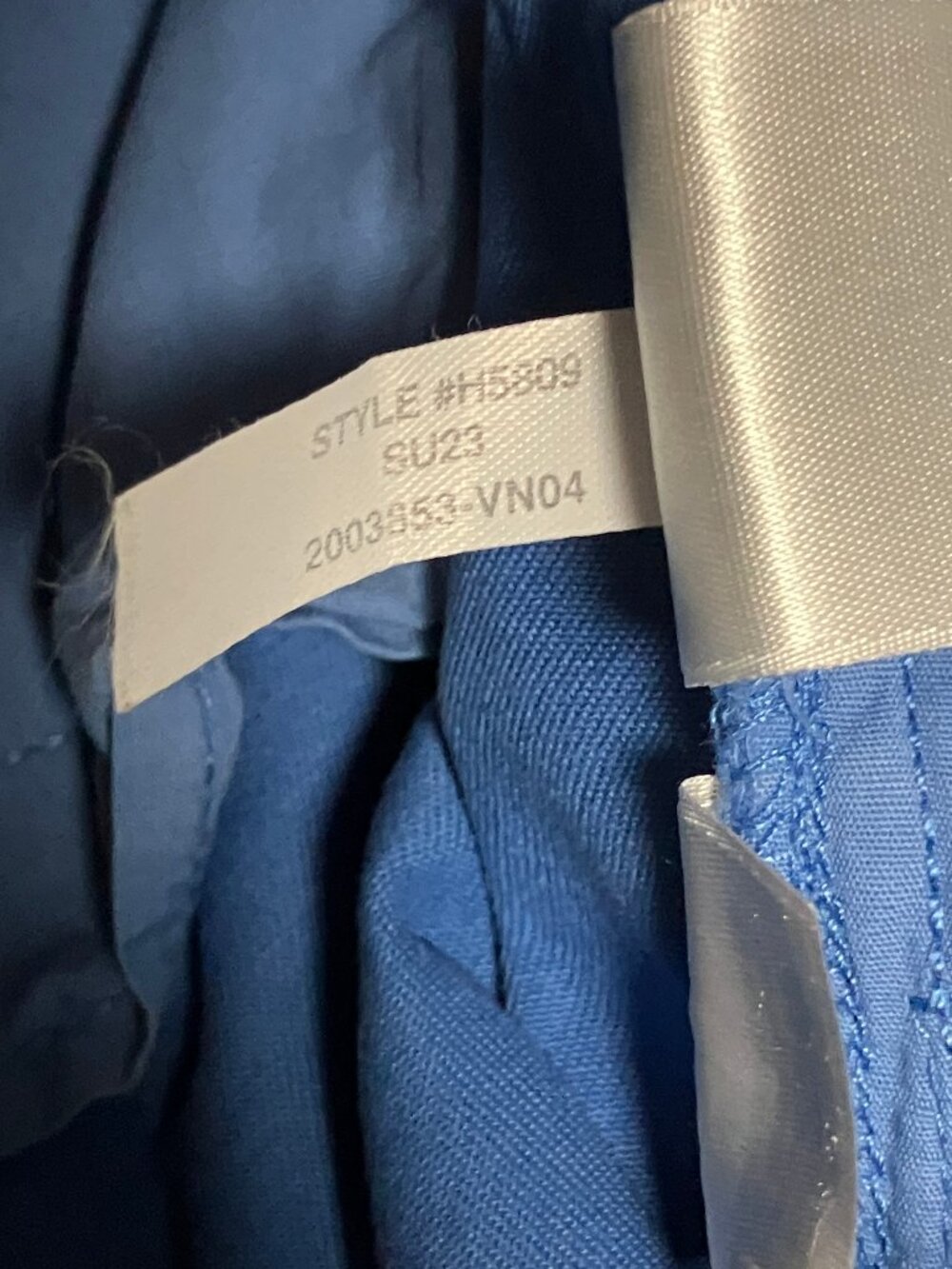 J. Crew Royal Blue Stretch Cotton 4" Chino Shorts, Size 4, Mid Rise - Picture 6 of 6